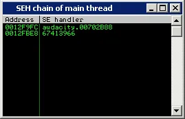 Audacity Audacity Structured Exception Handler -Egg-hunt | Metasploit Unleashed