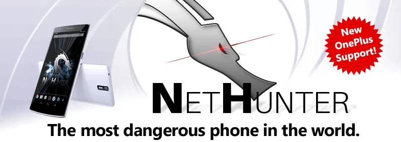 NetHunter. The most dangerous phone in the world.